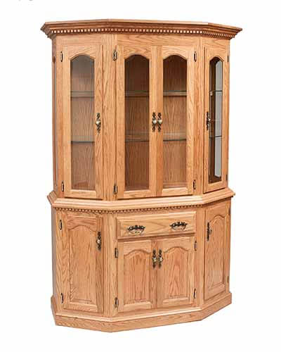 Canted Traditional Hutch