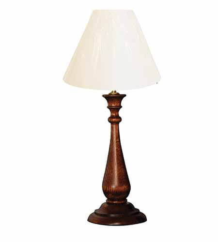 Turned Table Lamp