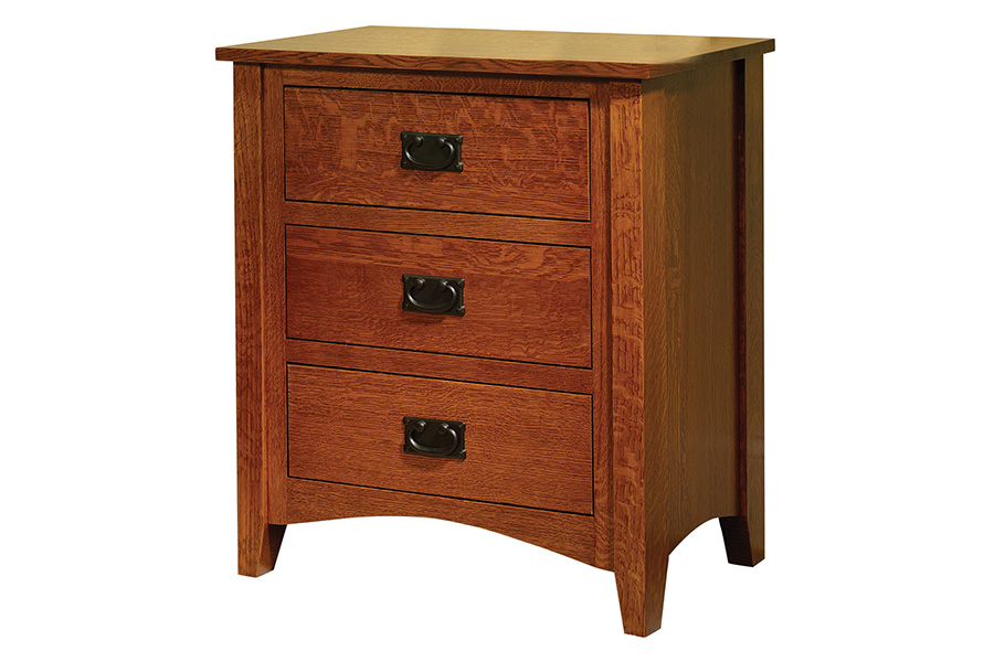 Mission Antique 3 Dr. Nightstand